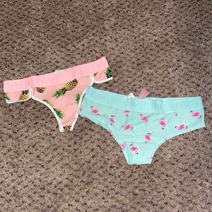 2 size medium-brand new with tags. VS Pink panties
